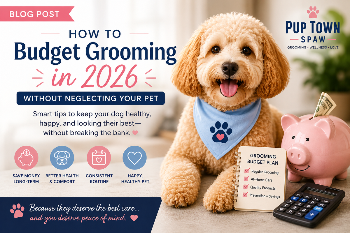 How to budget dog grooming in 2026 – Pup Town Spaw LLC